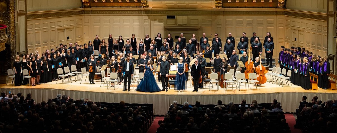 Rose Silver performing with Handel and Haydn Society