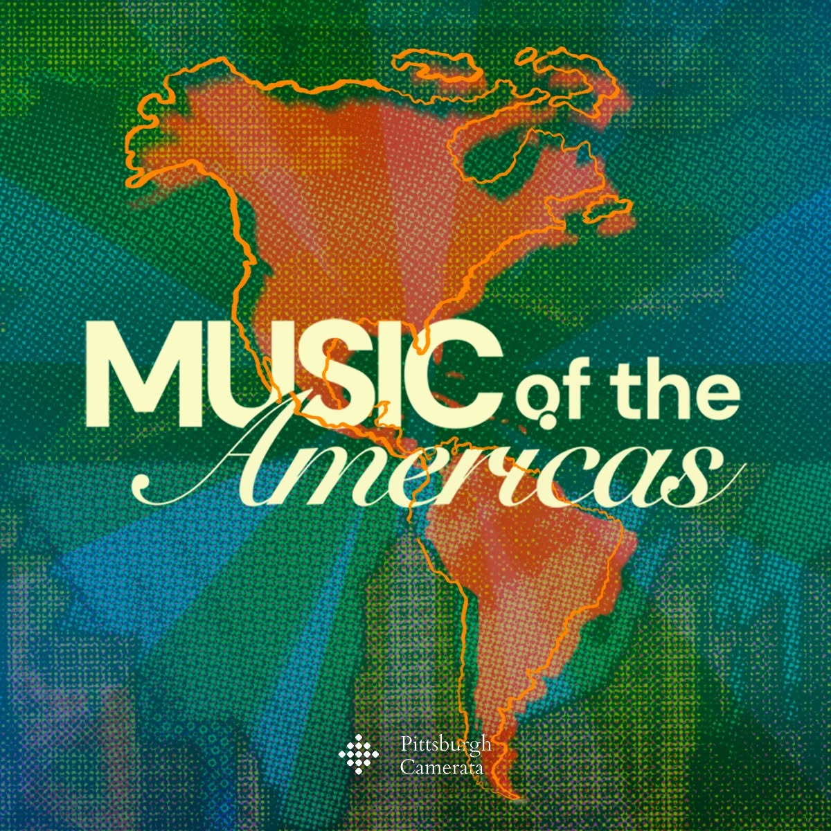 Music of the Americas concert poster
